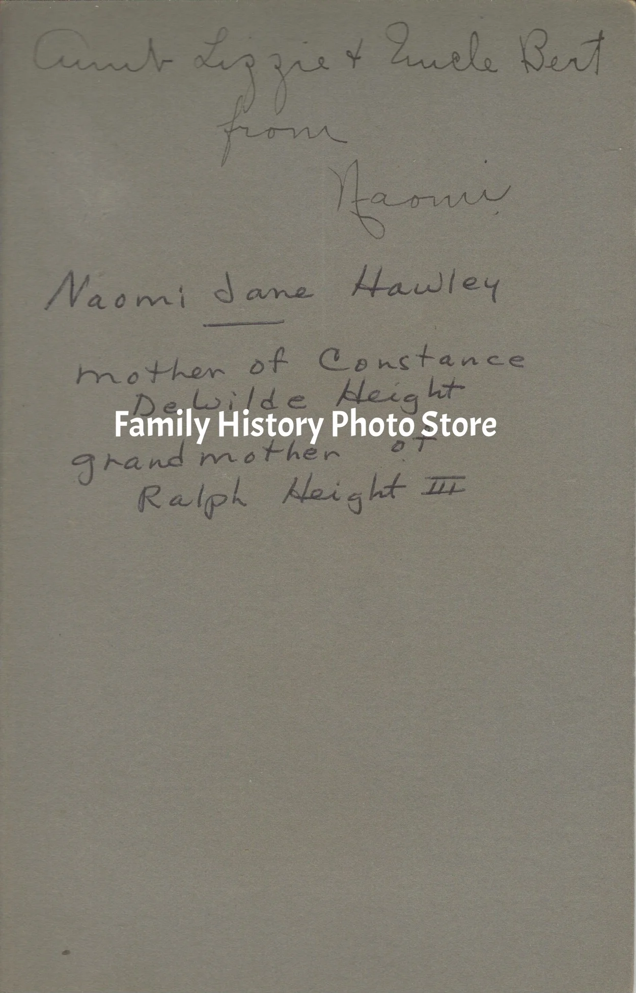 Naomi Jane (Hawley) DeWilde