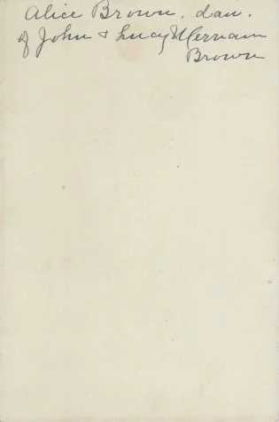 Alice (Brown) Bigelow