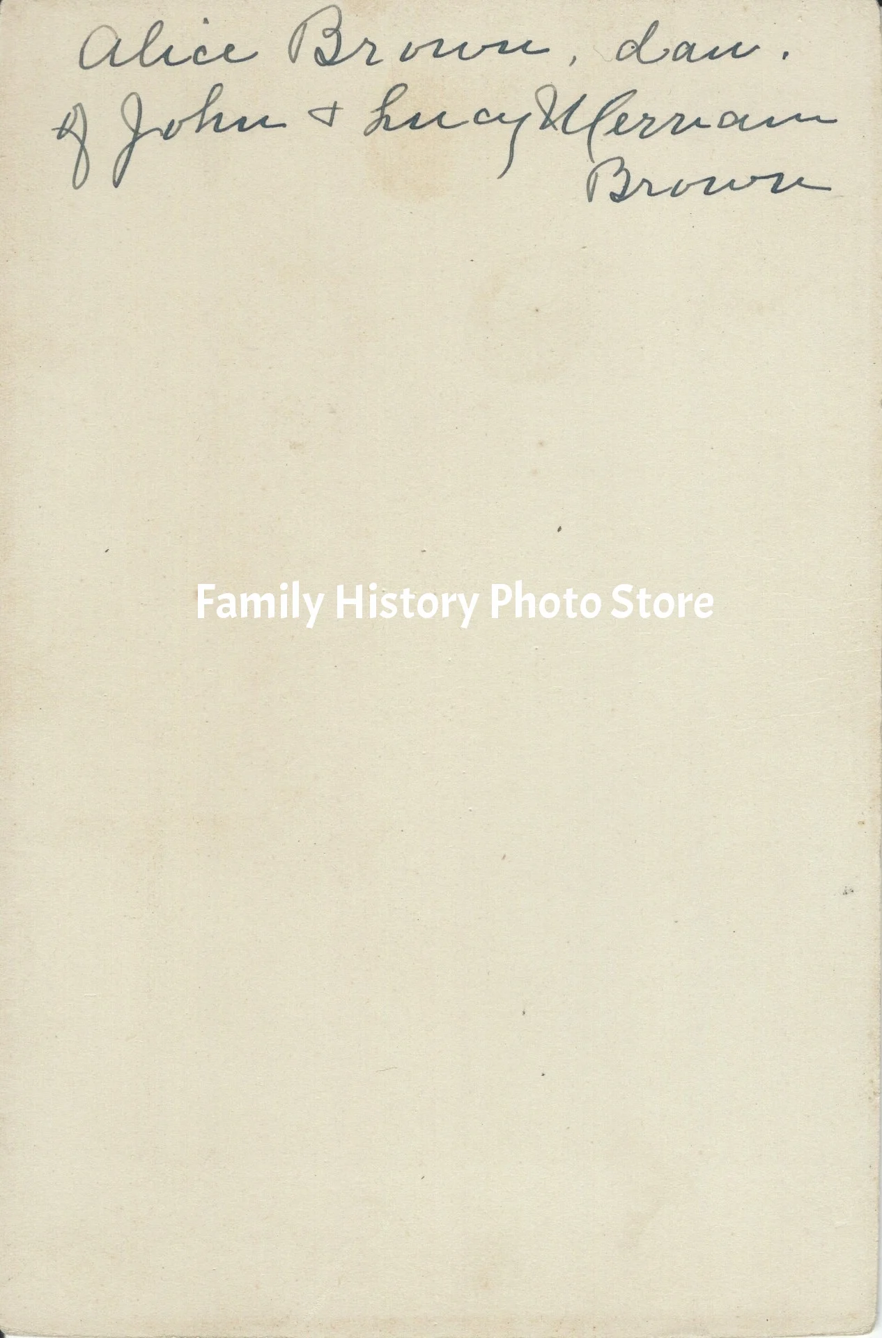 Alice (Brown) Bigelow