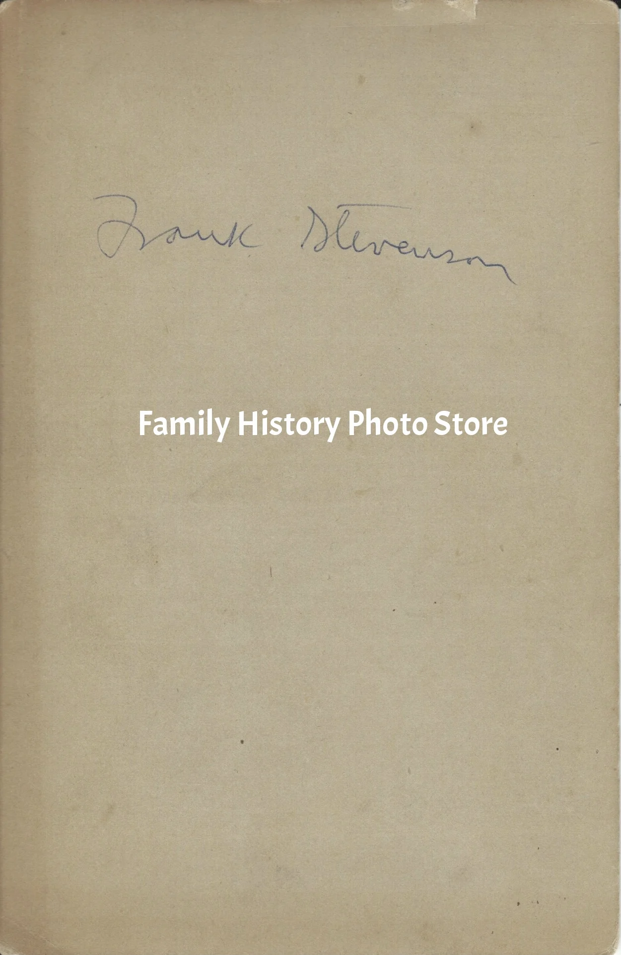 Frank G Stevenson