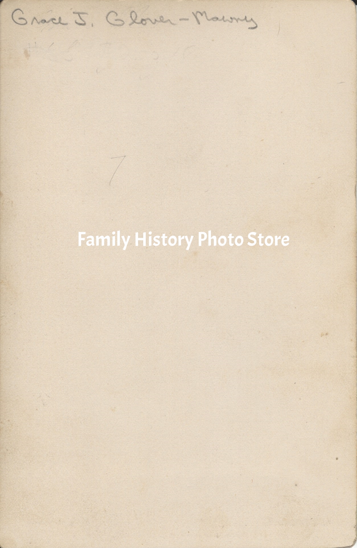 Grace Isabel (Glover) Mawney