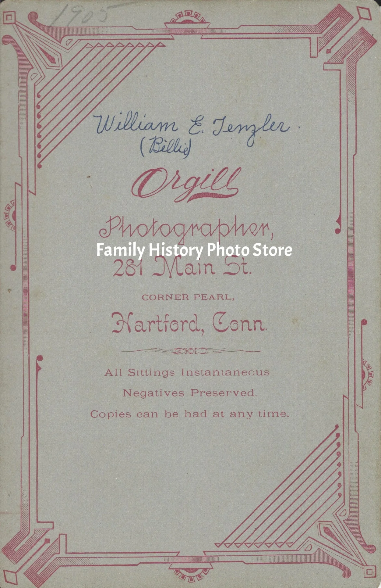 William Edward Tenzler