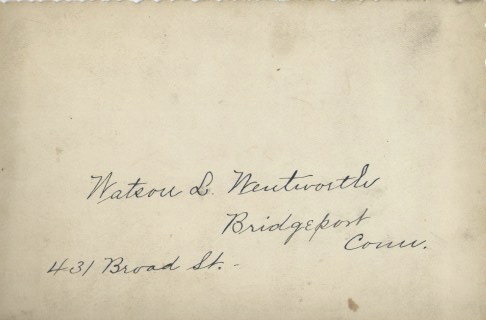 Watson L Wentworth