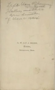 Clara P (Shumway) Wentworth