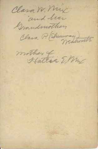 Clara P (Shumway) Wentworth