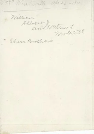 Watson L Wentworth