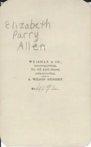 Elizabeth (Parry) Allen