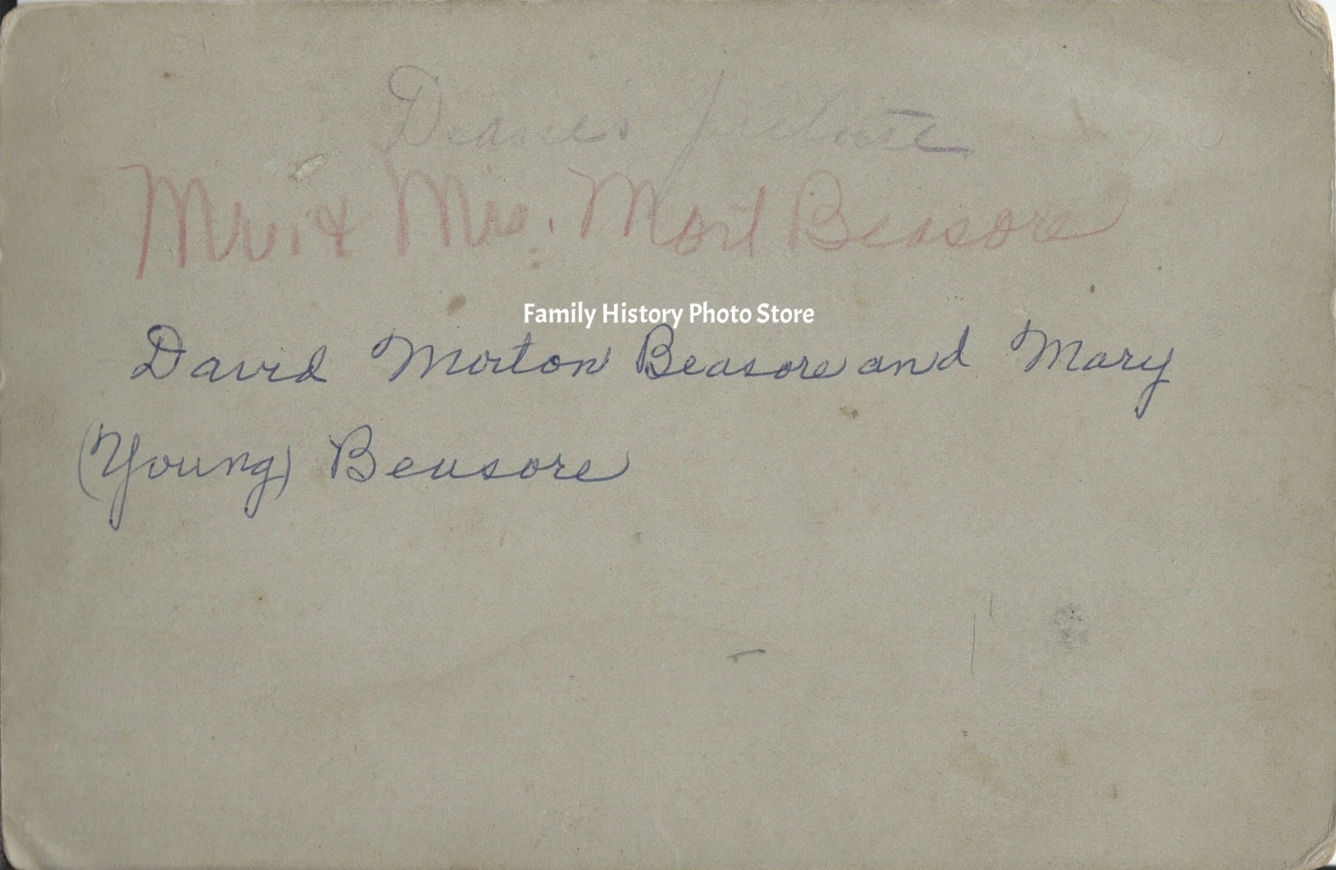 Mary Ella (Young) Beasore