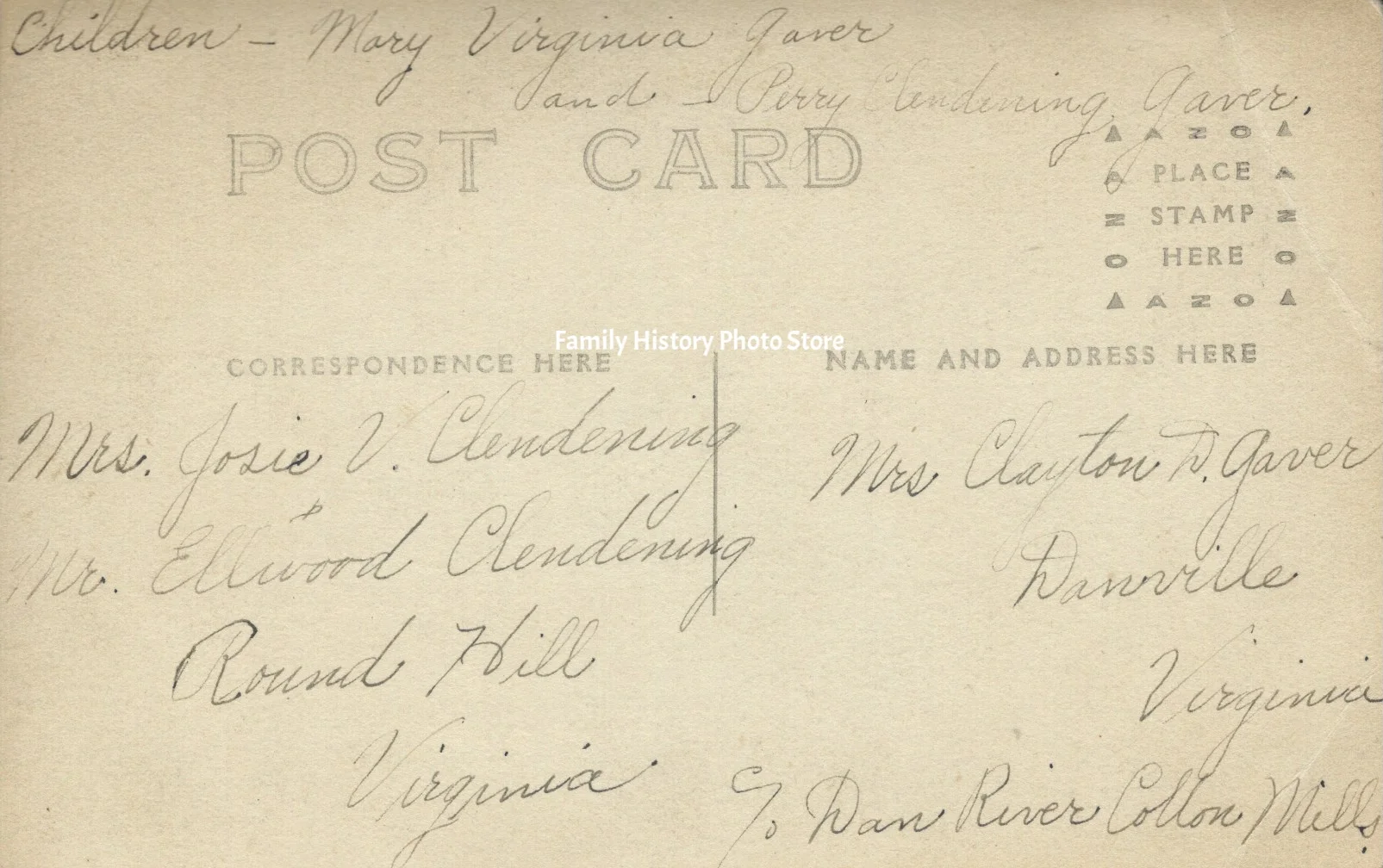 Josephine Virginia (Sharp) Clendening