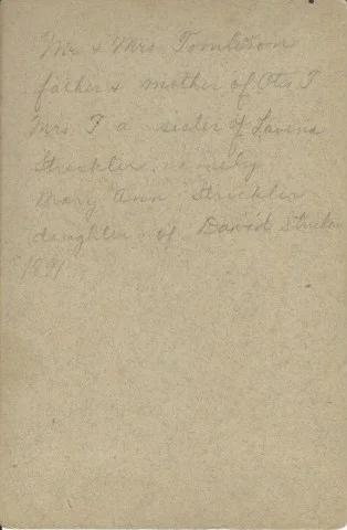 Mary Ann (Strickler) Tomlinson