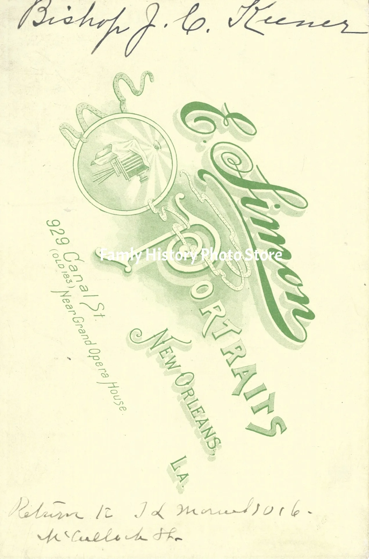 John Christian Keener, Bishop