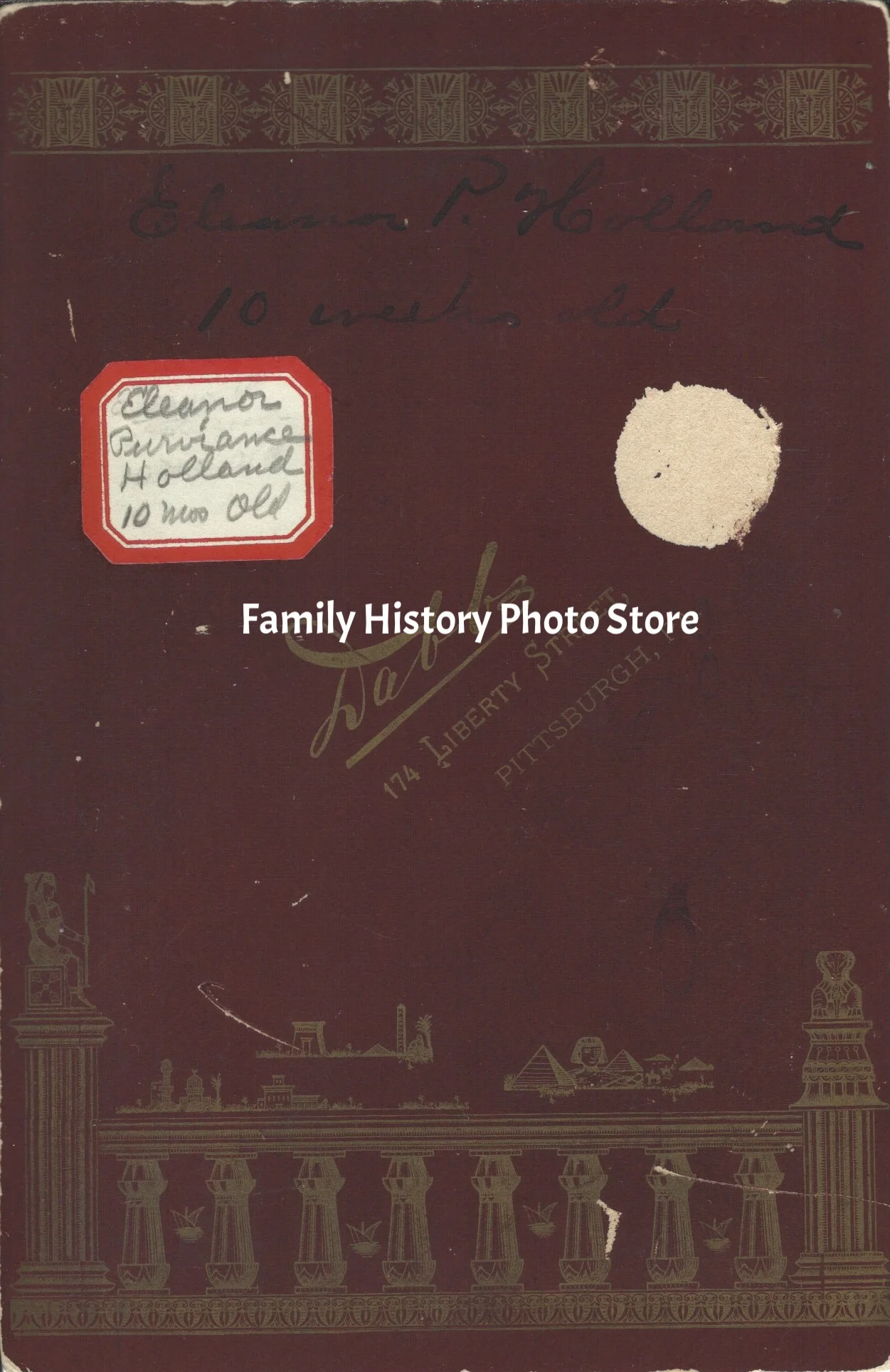 Eleanor Purviance (Holland) Richard