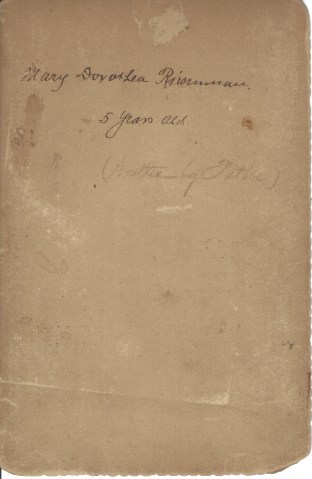 Mary Dorothea Riesenman