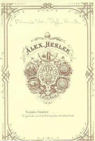 Minnie Ann (Van Dyke) Hunter