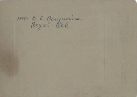 Ella Sophia (Parker) Benjamin