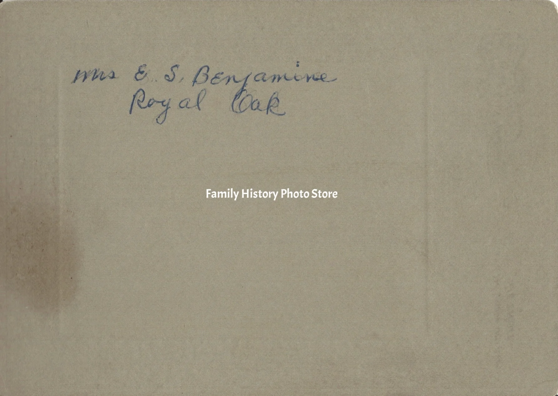 Ella Sophia (Parker) Benjamin