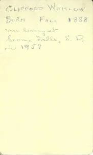 Clifford Leonard Whitlow