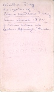 Dora Aletha (Frey) Johnson