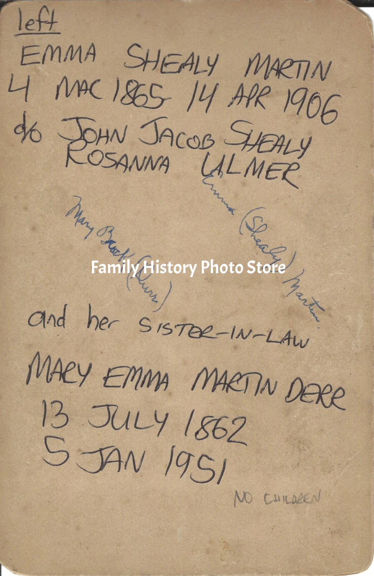 Emma (Shealy) Martin