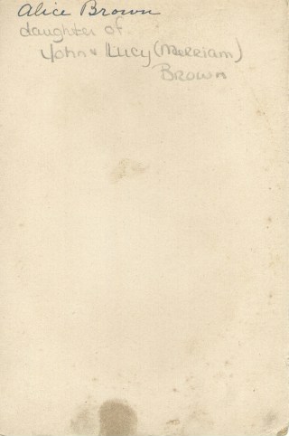 Alice (Brown) Bigelow