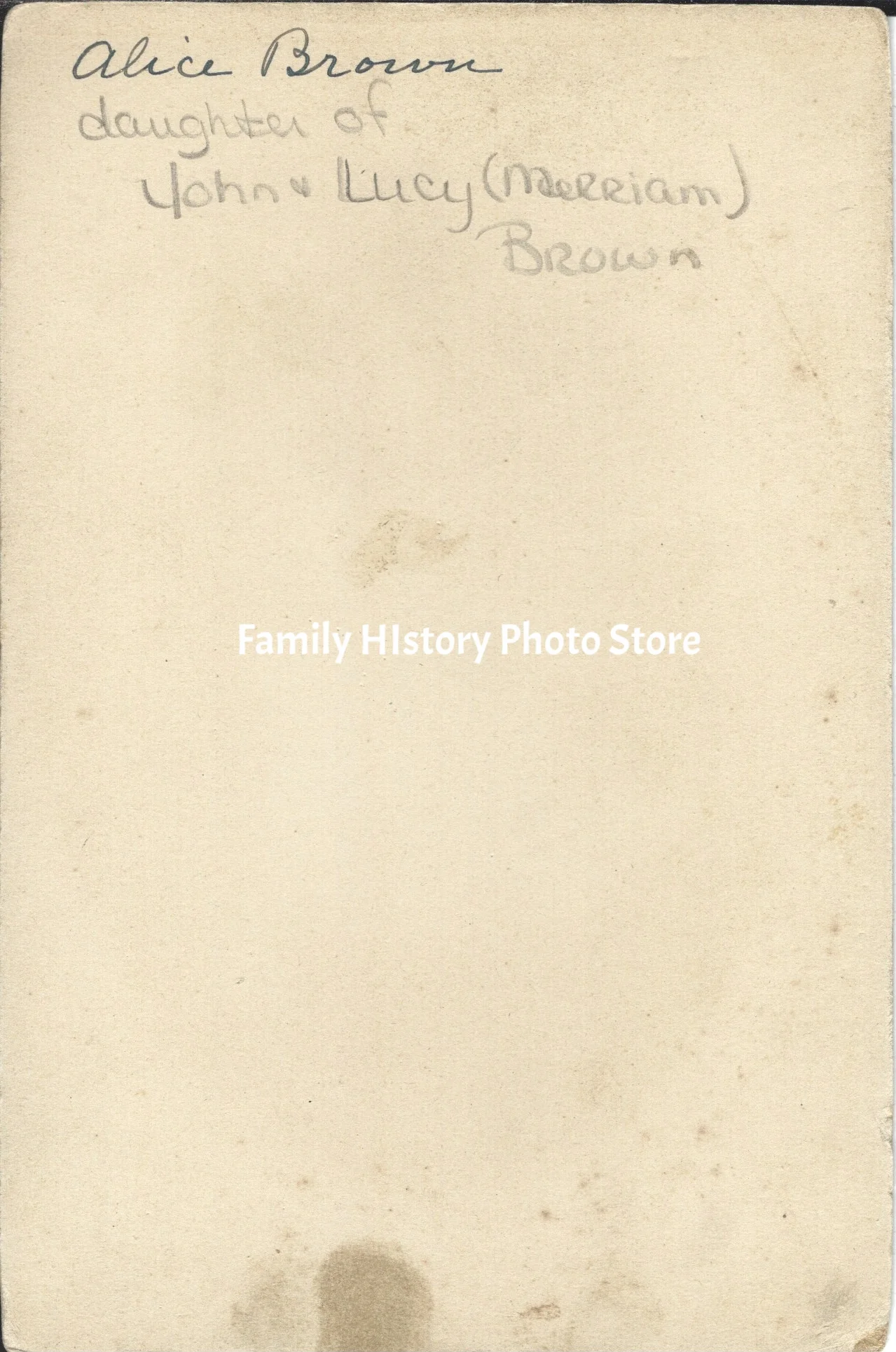 Alice (Brown) Bigelow