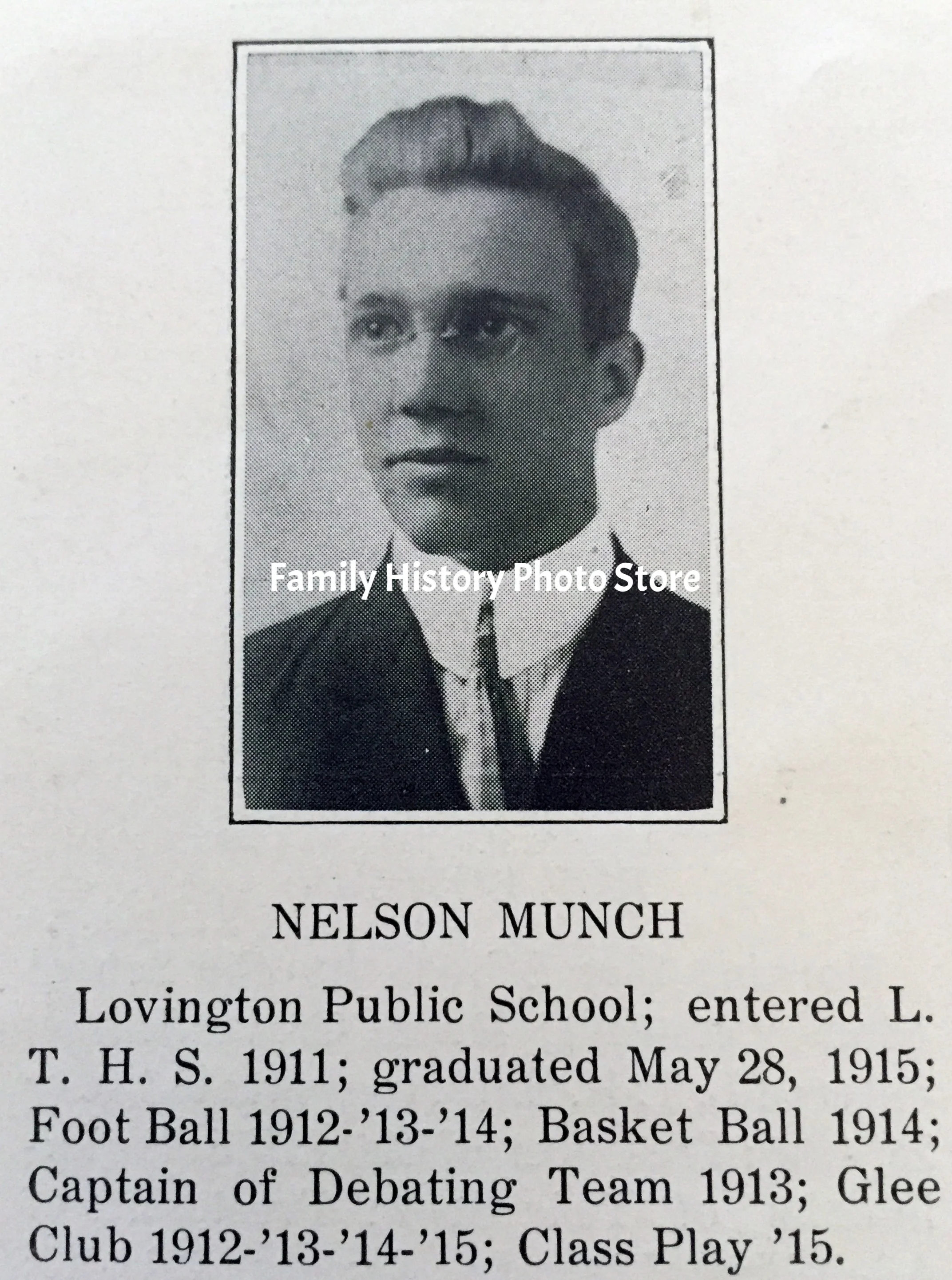 Nelson Harry Munch