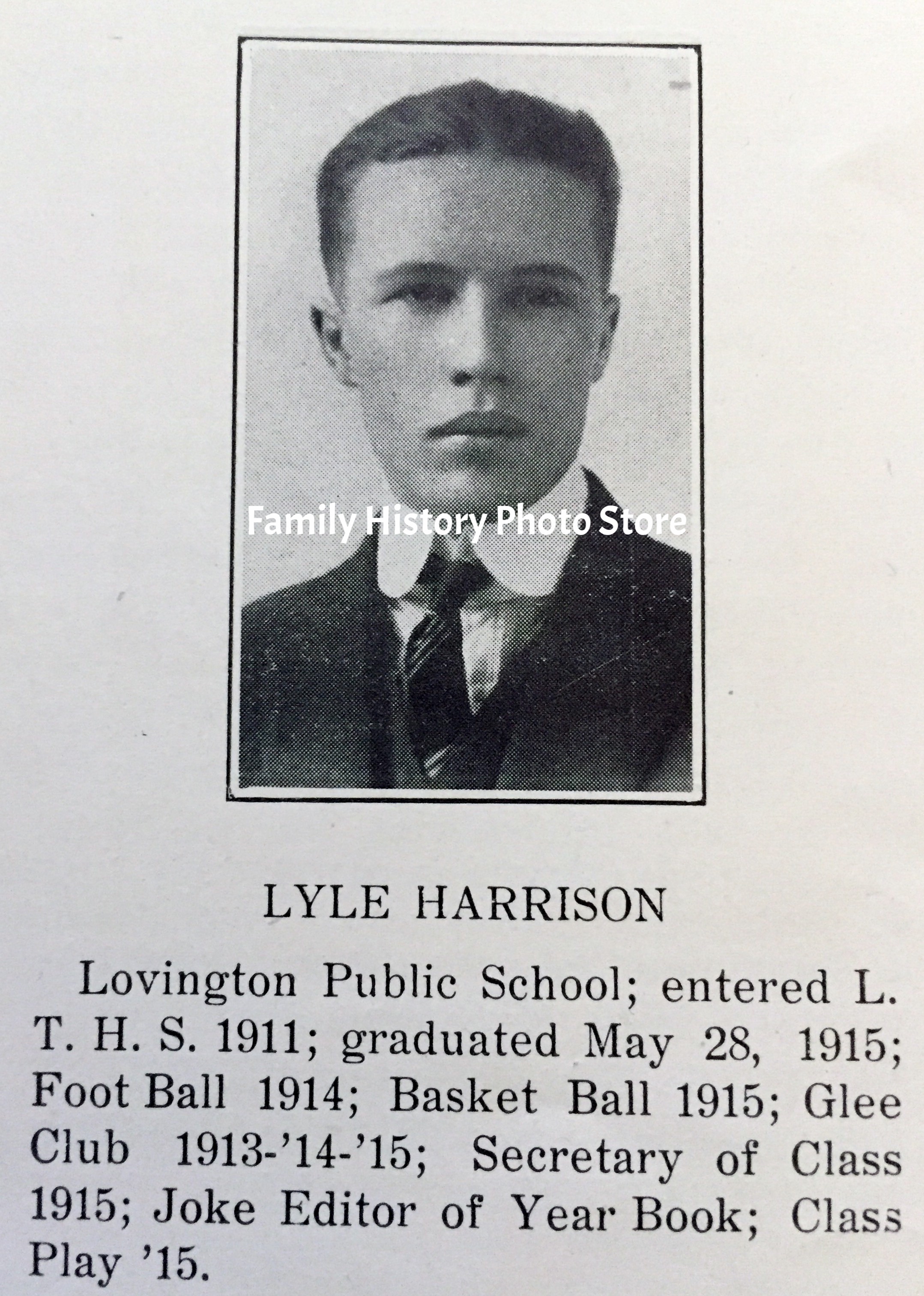 Lyle Lux Harrison