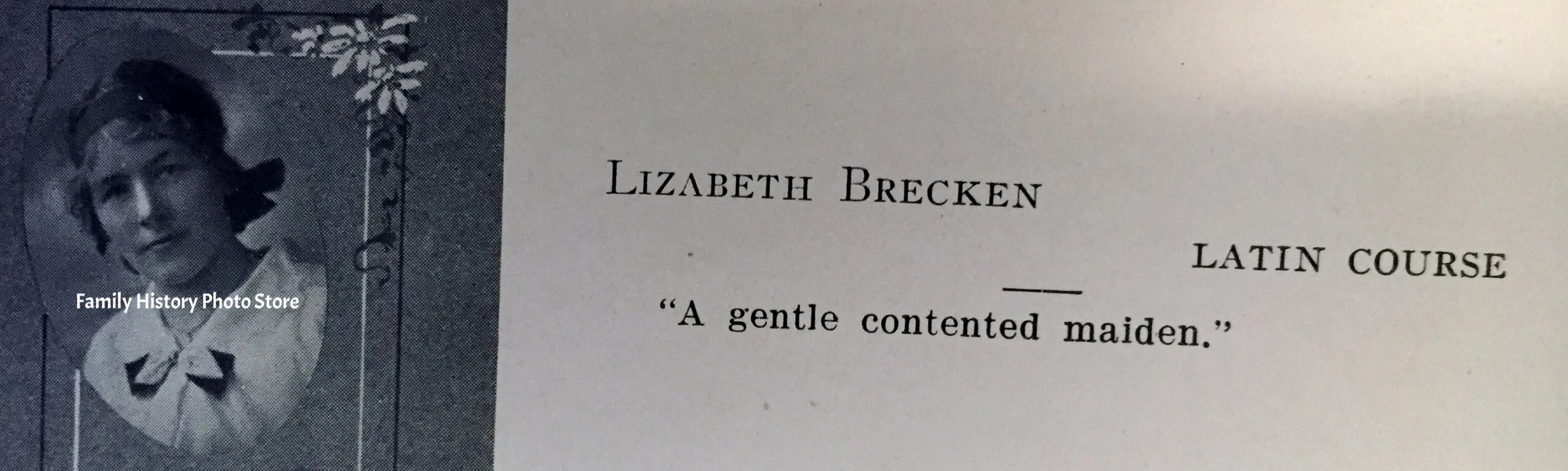 Elizabeth 'Lizabeth' (Brecken) Temple