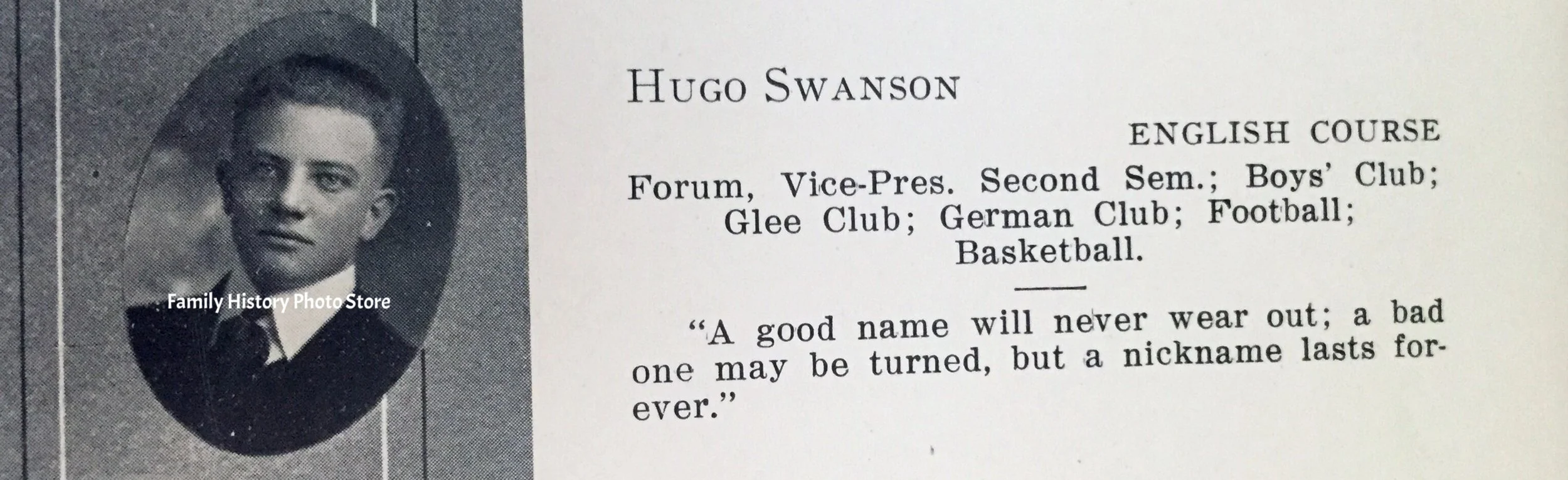 Hugo T Swanson