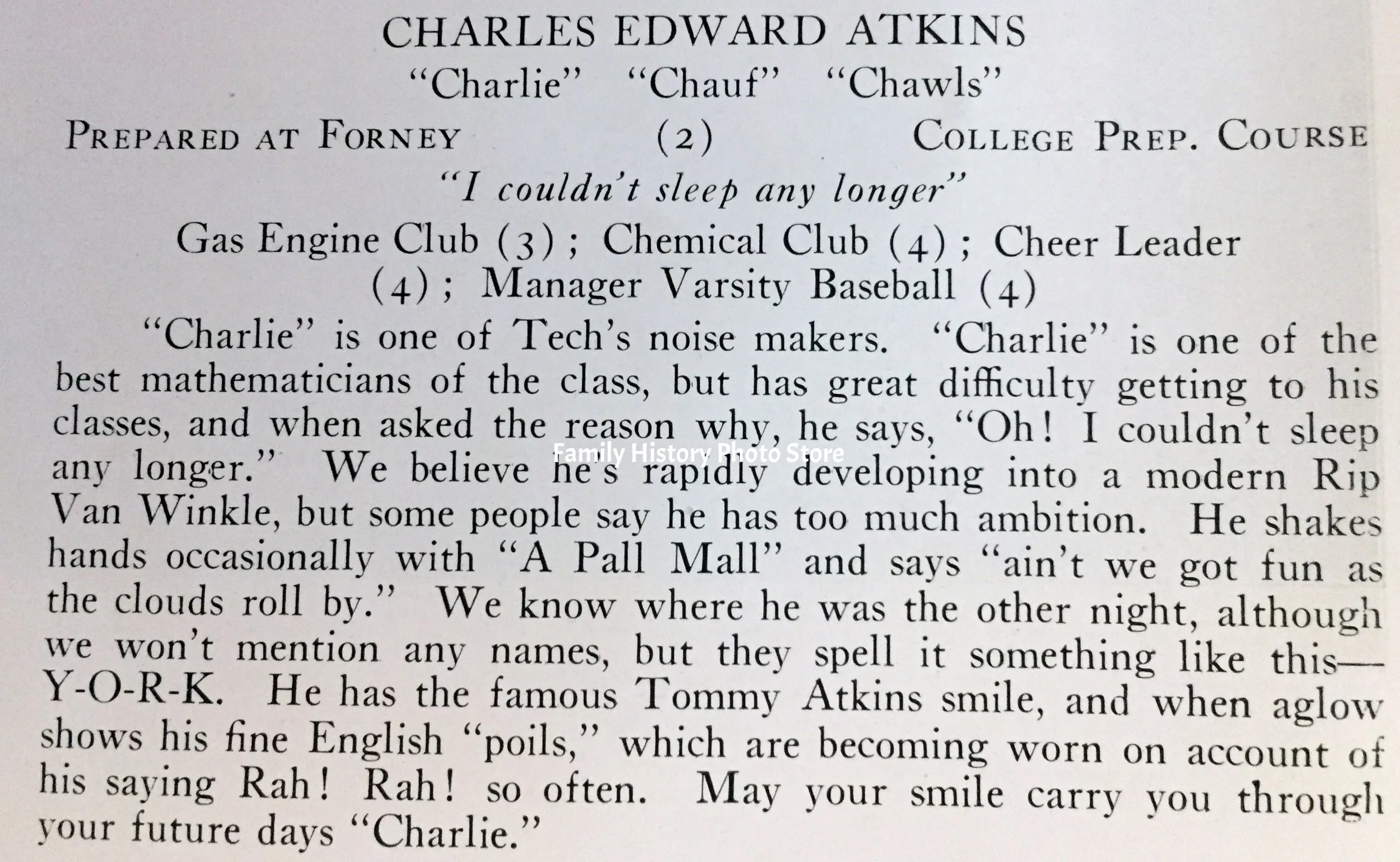 Charles Edward Atkins