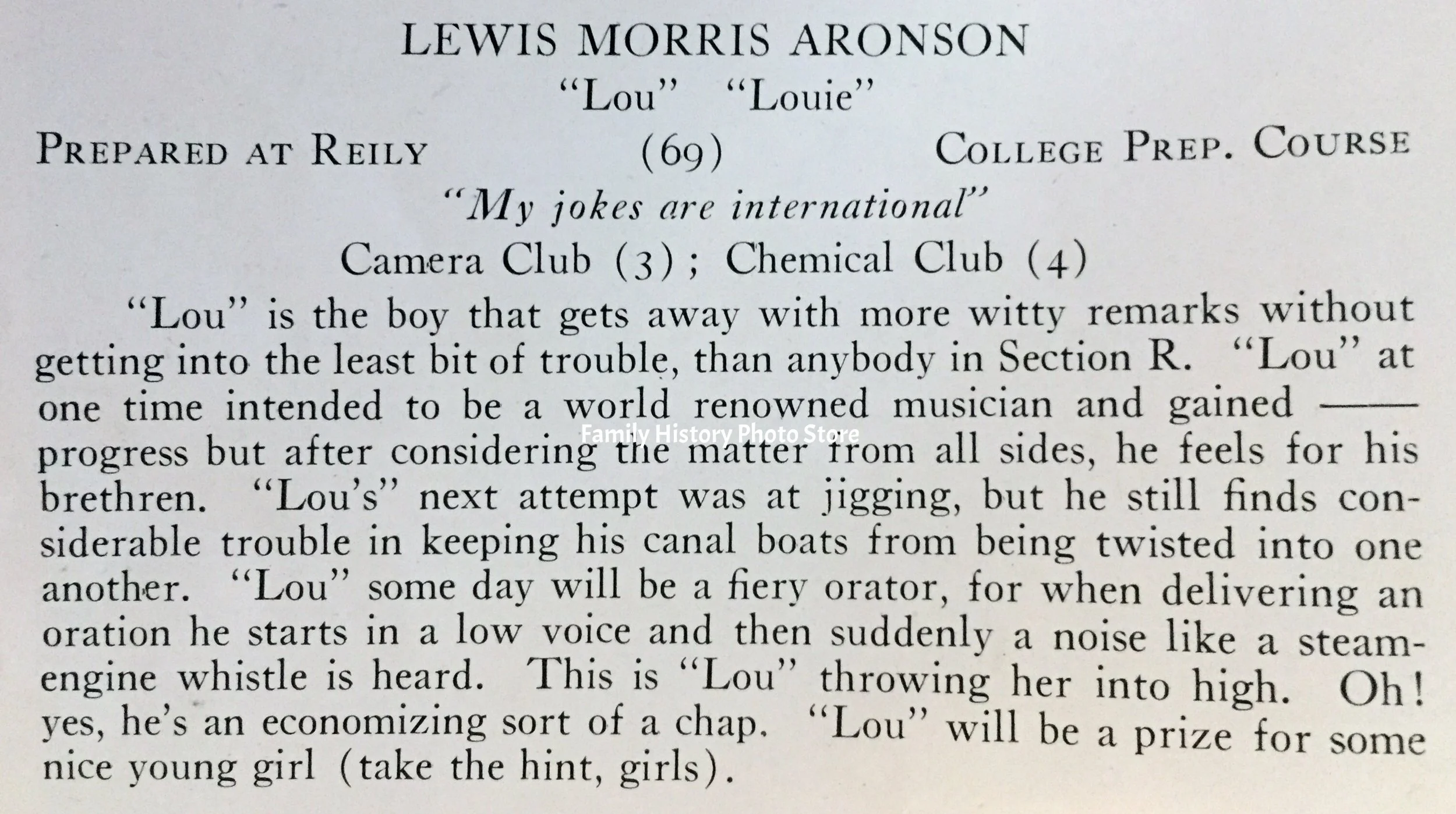 Lewis Morris Aronson