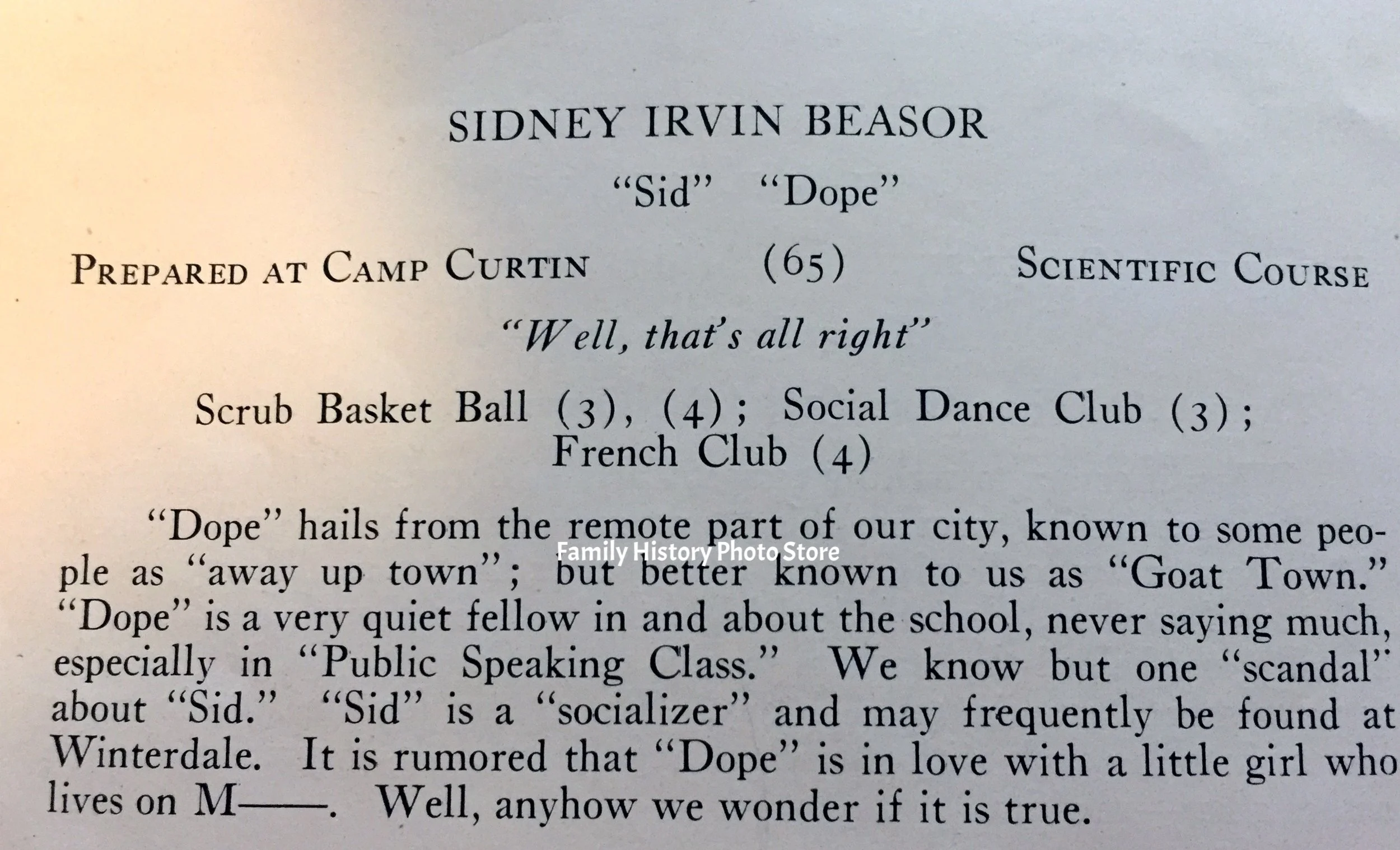 Sidney Irvin Beasor