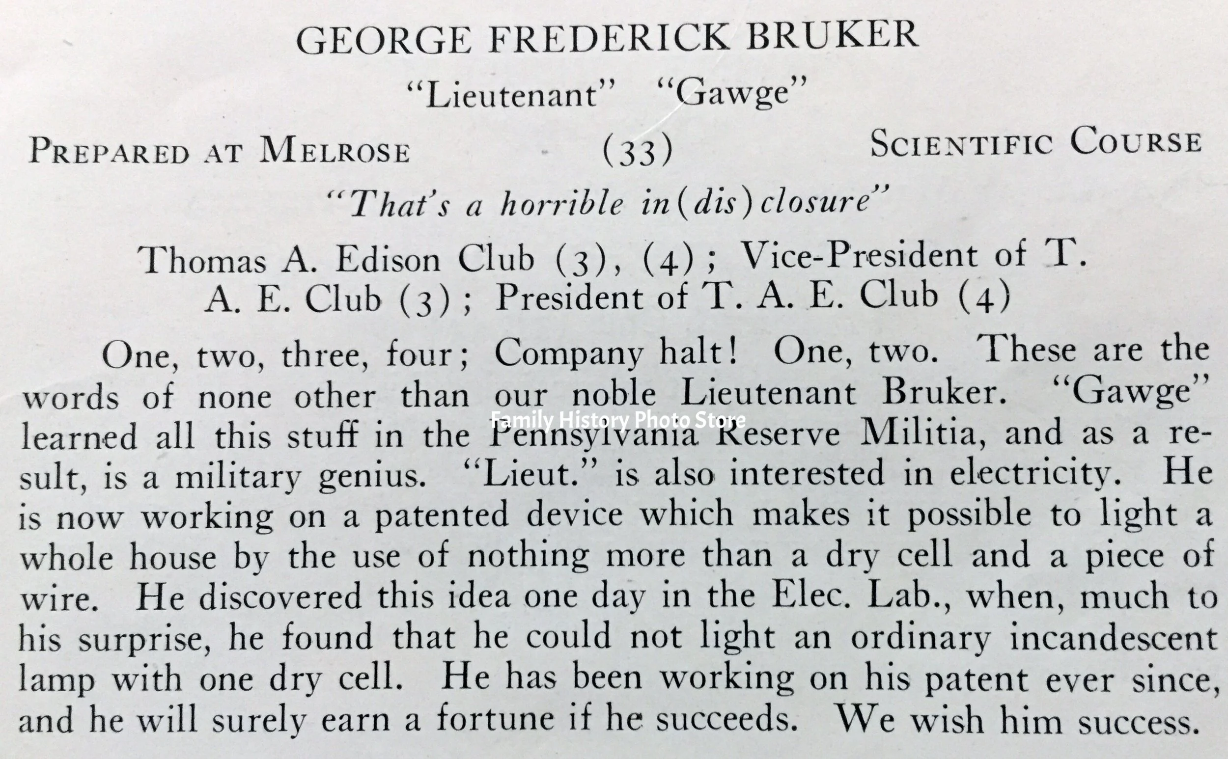George Frederick Bruker