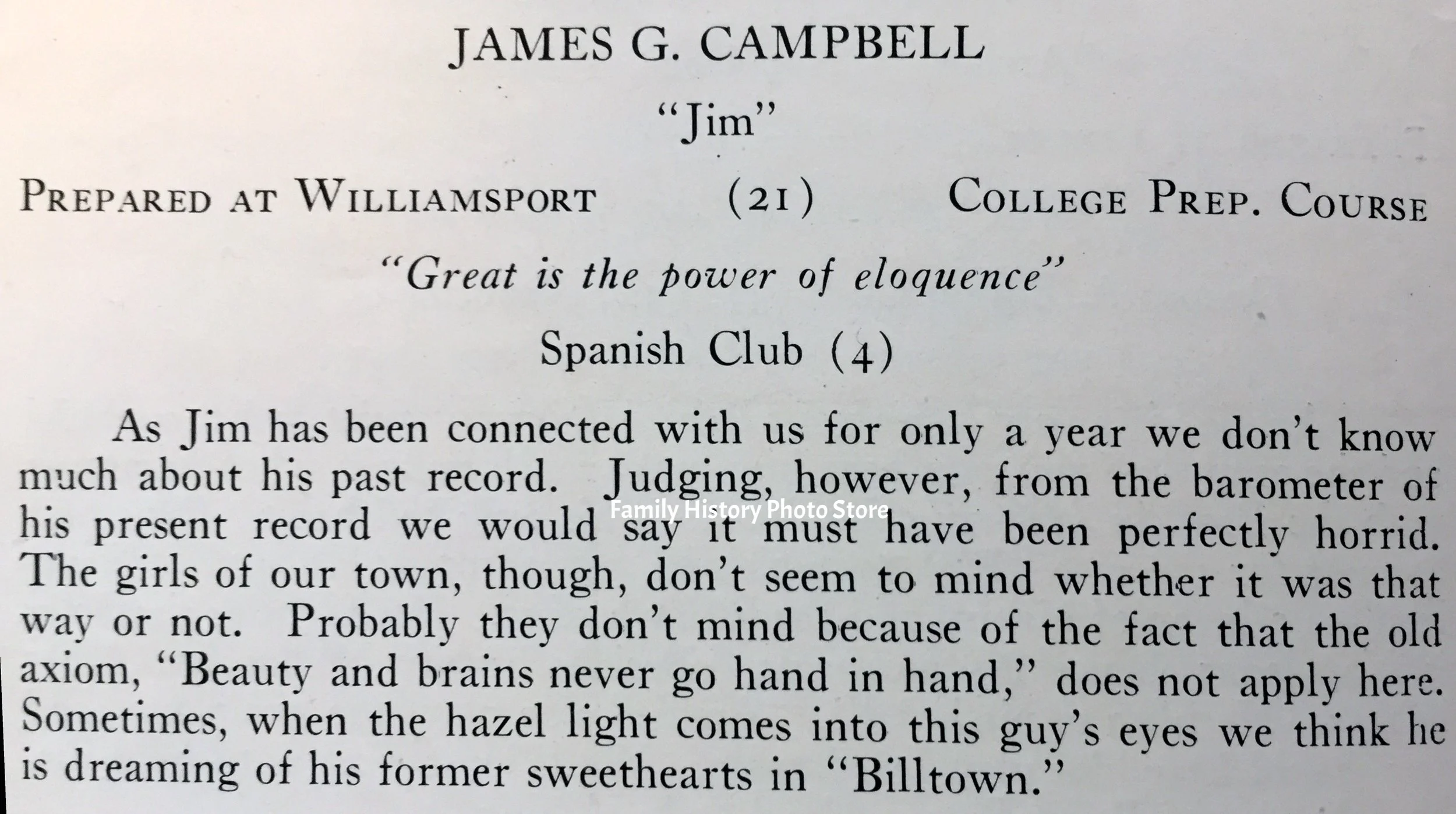James G Campbell