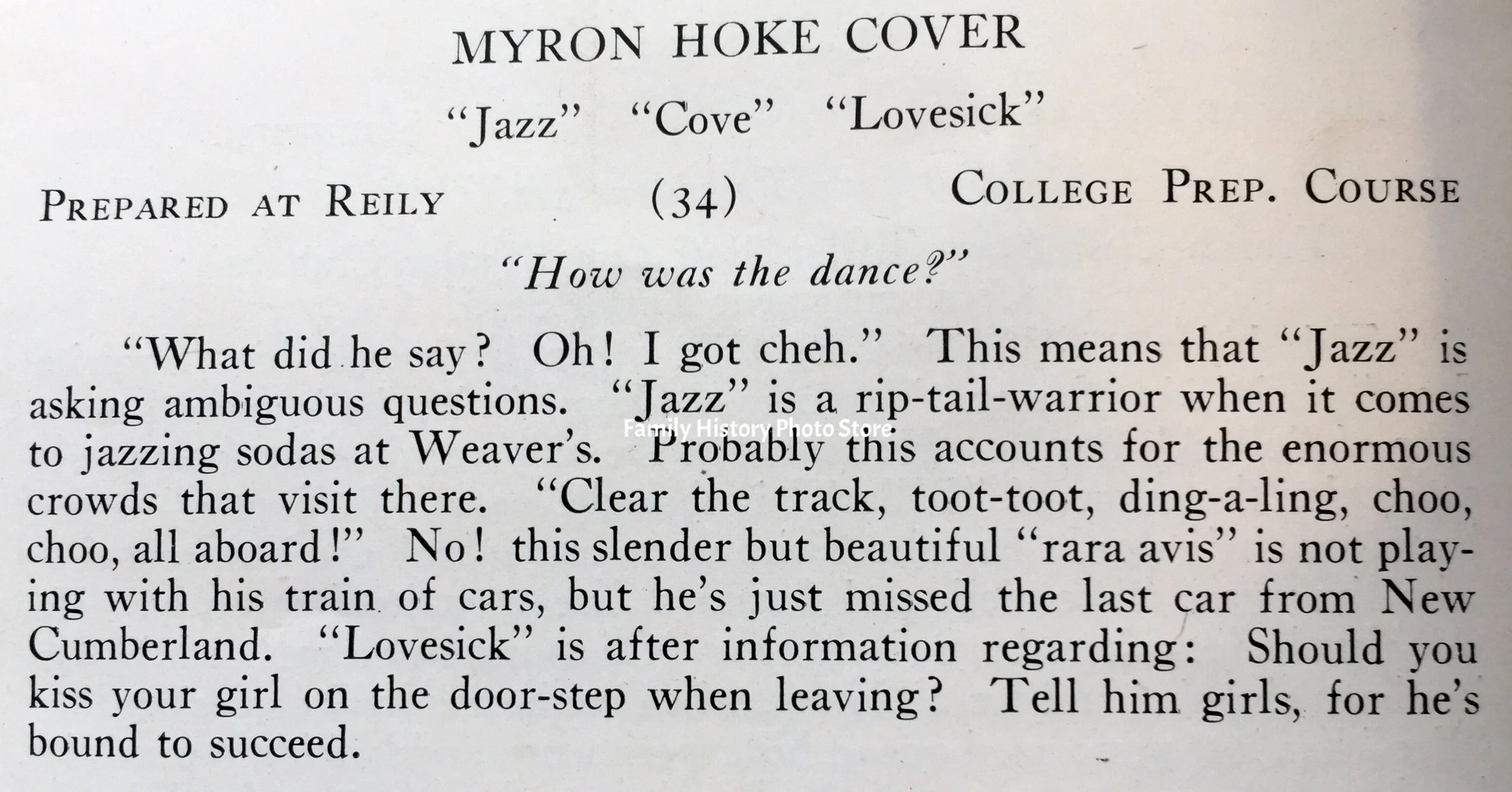 Myron Hoke Cover