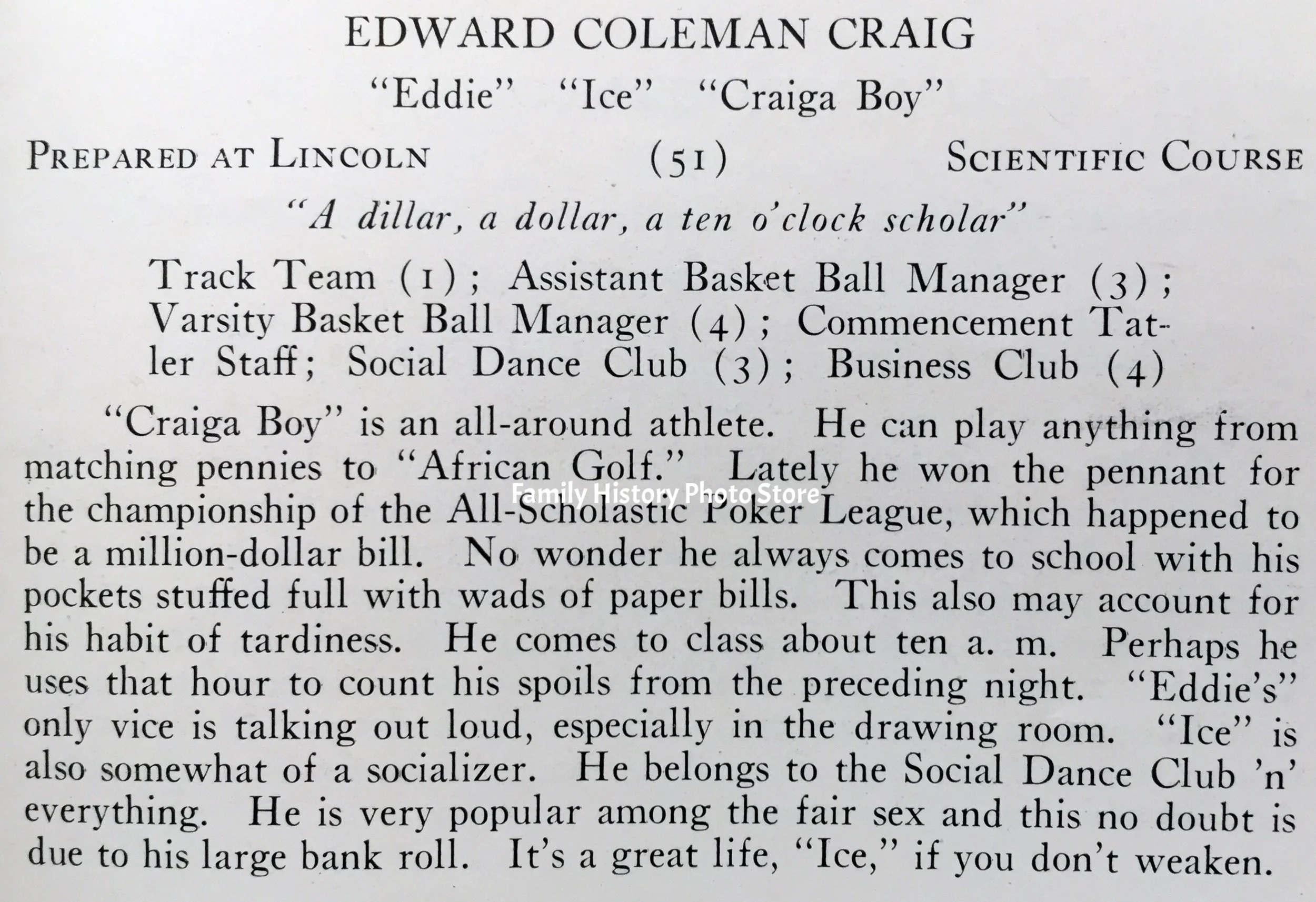 Edward Coleman Craig