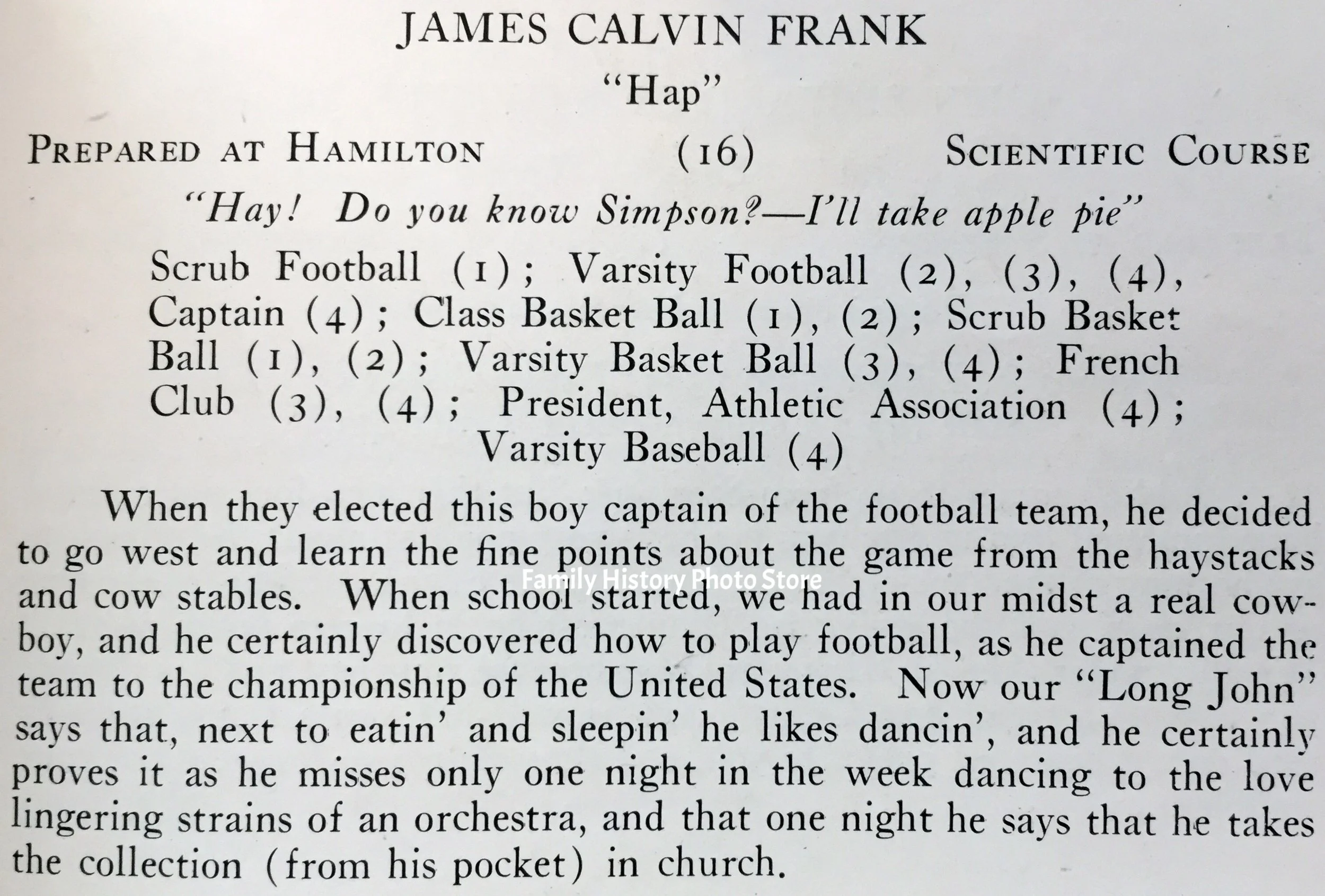 James Calvin Frank