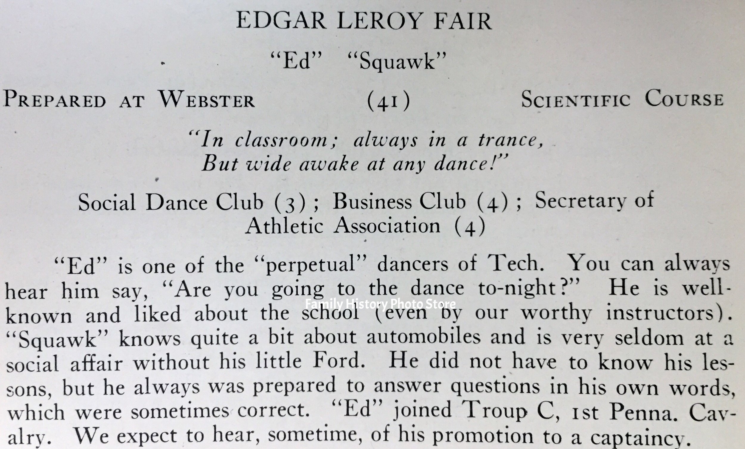 Edgar Leroy Fair