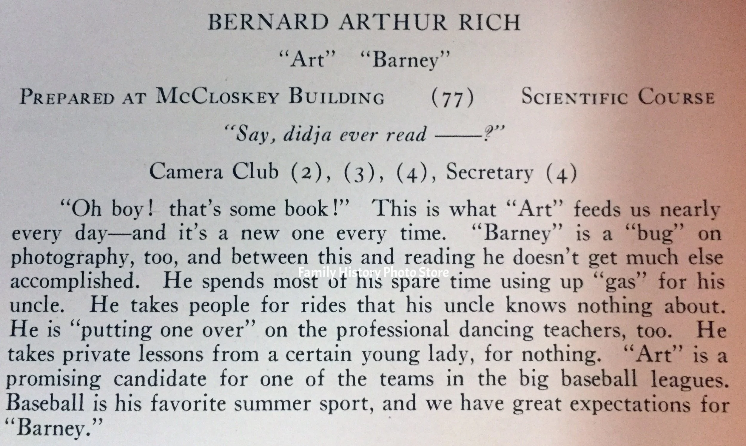 Bernard Arthur Rich
