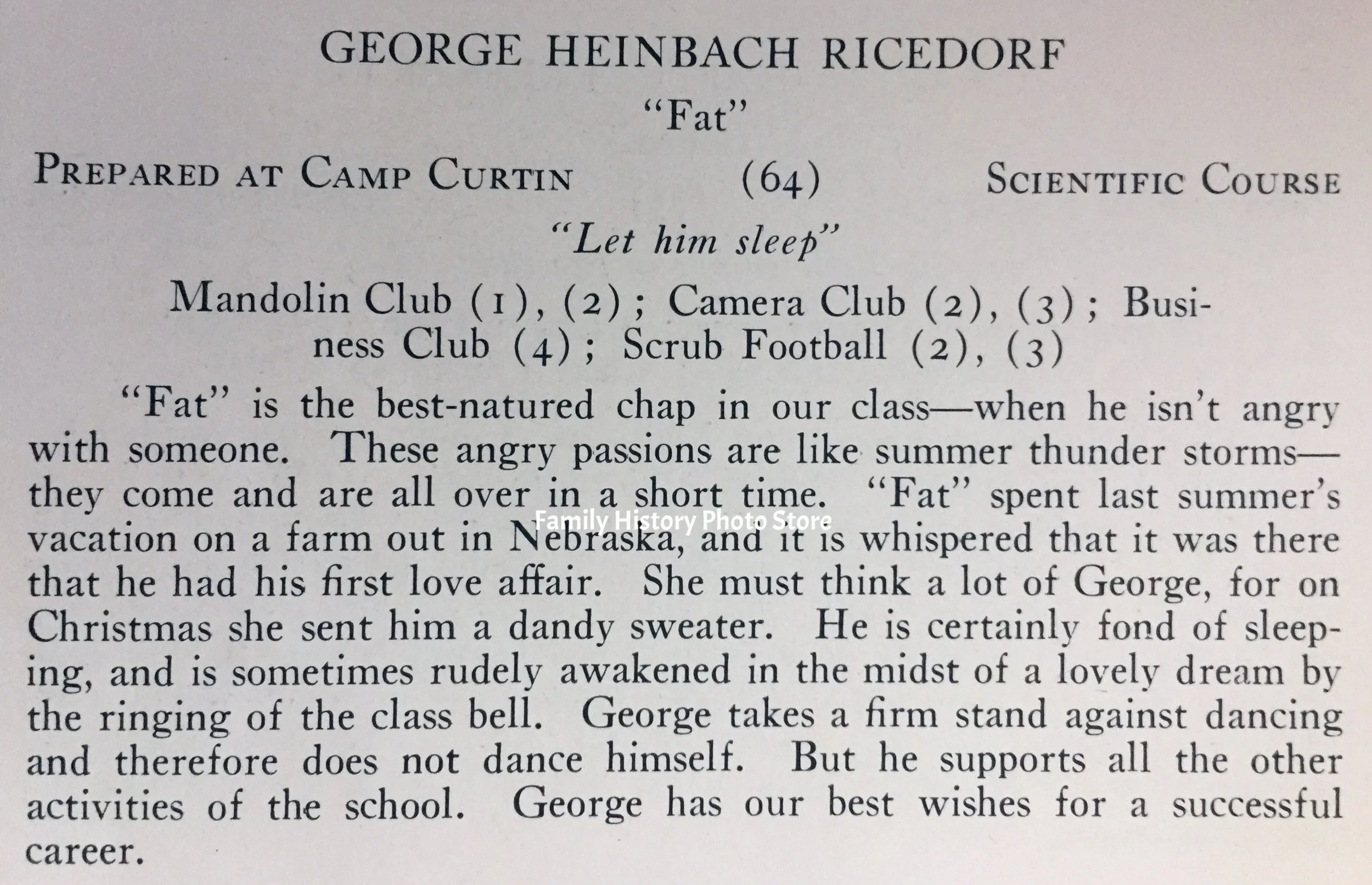 George Heinbach Ricedorf