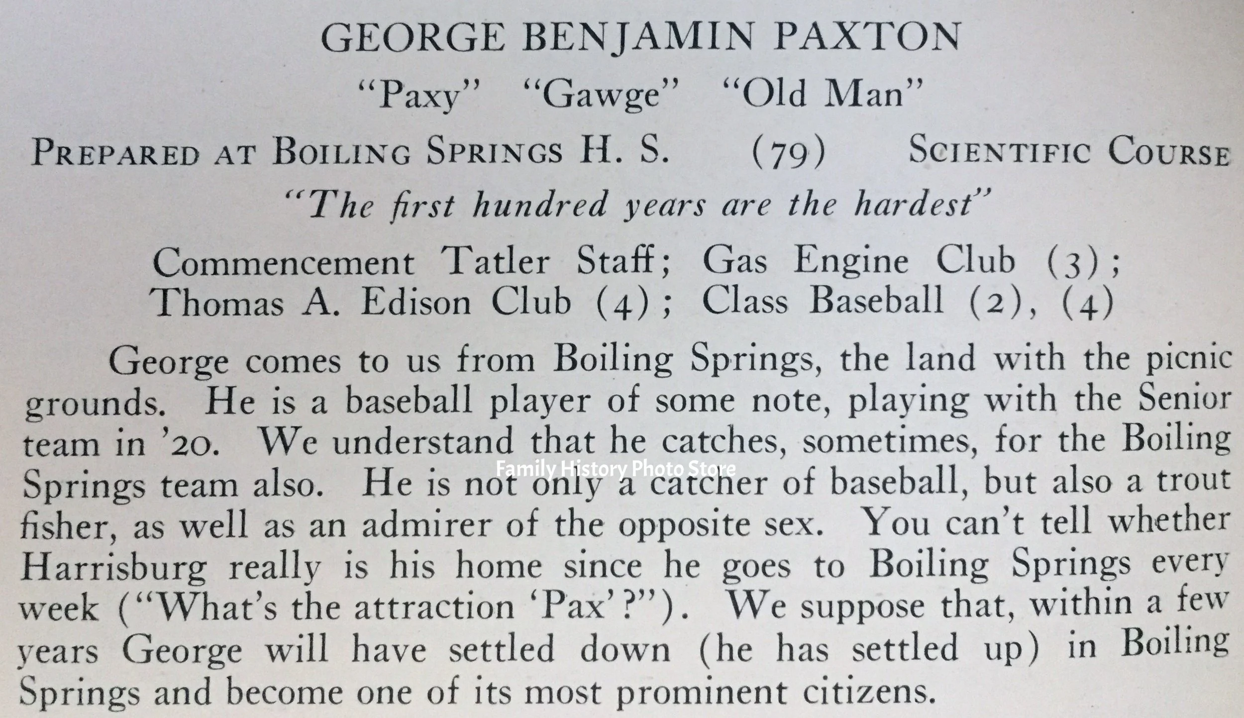 George Benjamin Paxton