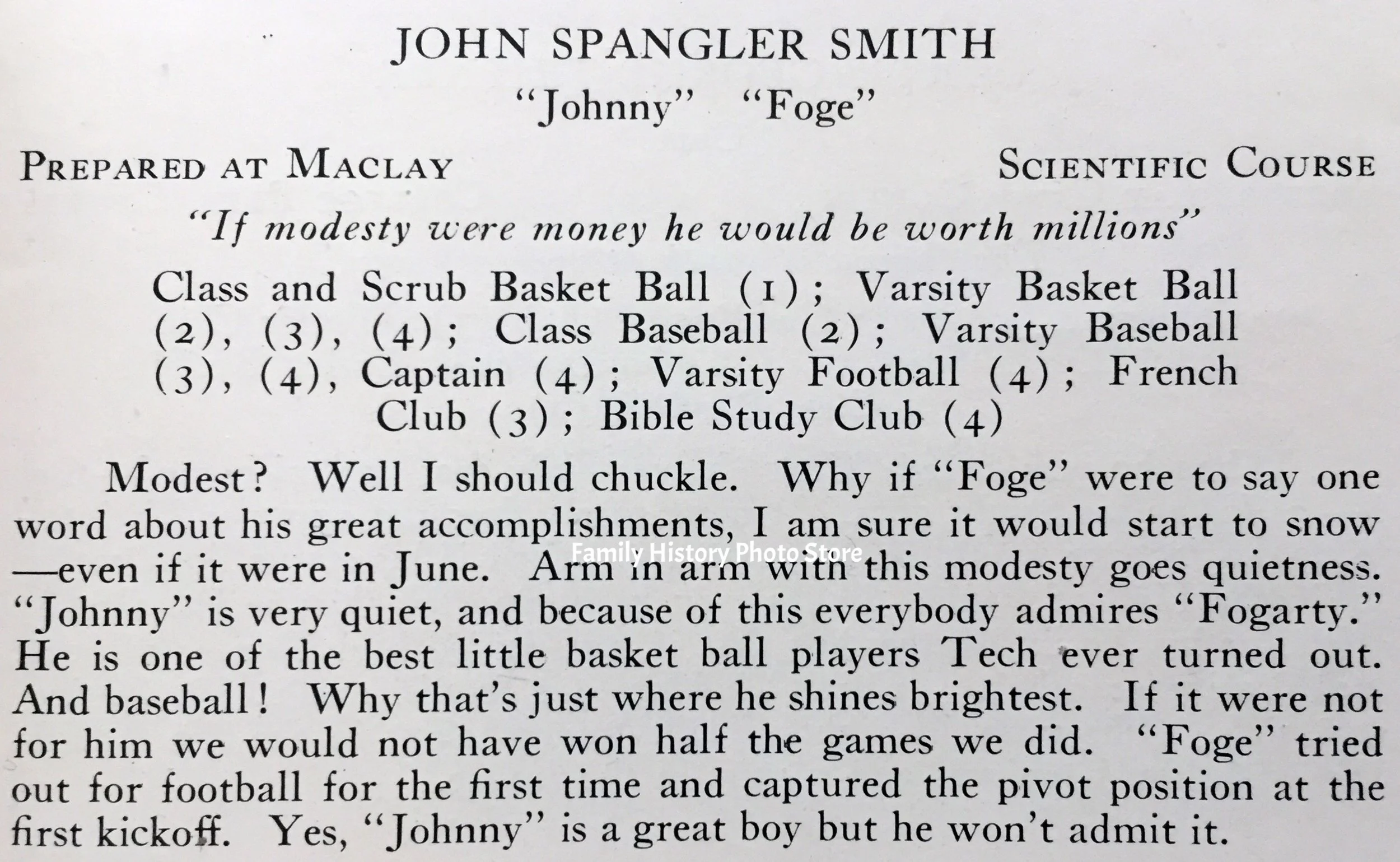 John Spangler Smith, Lt