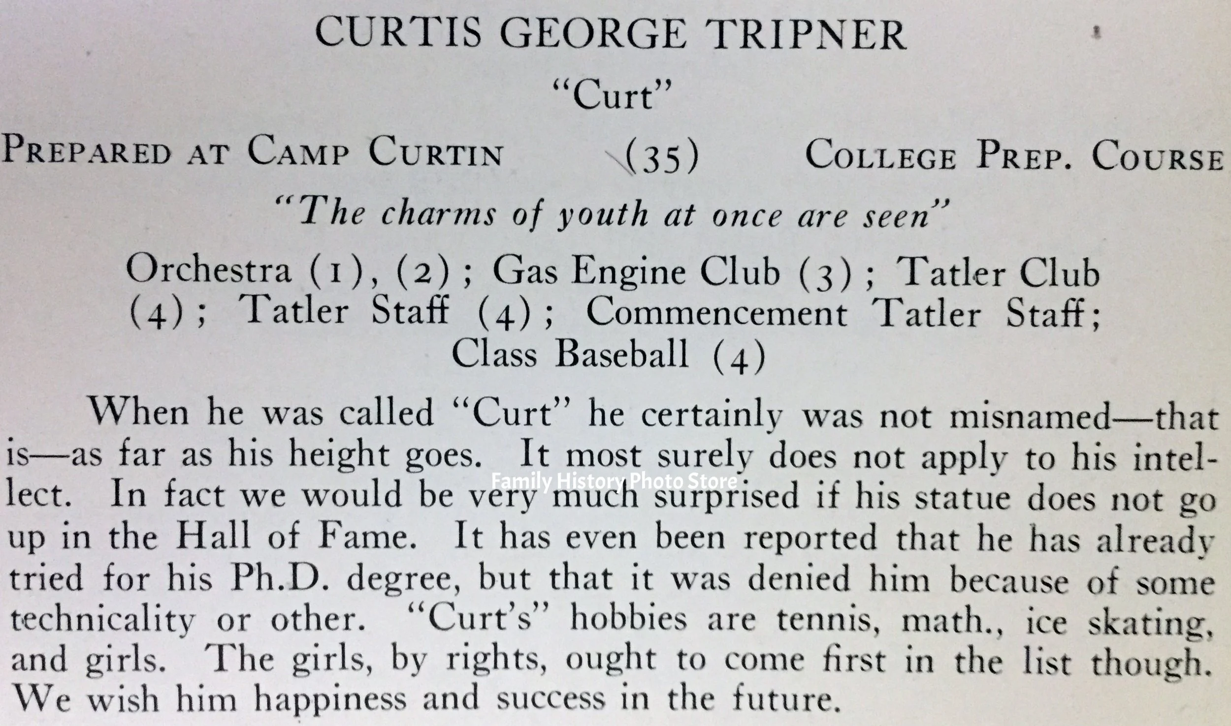 Curtis George Tripner