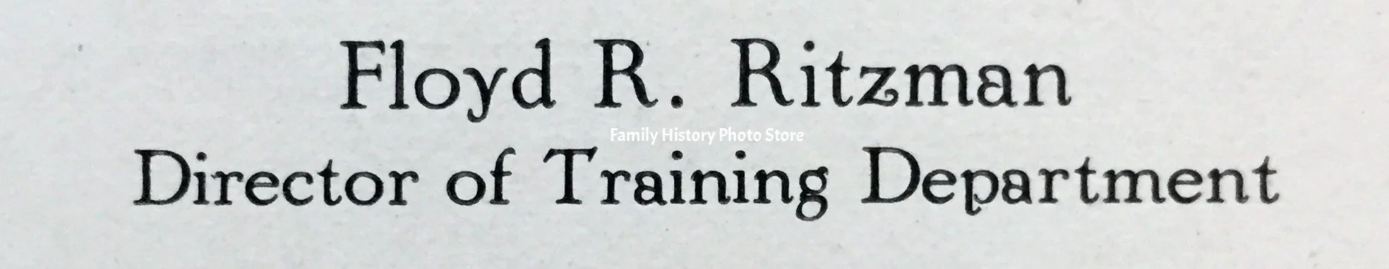 Floyd Royston Ritzman