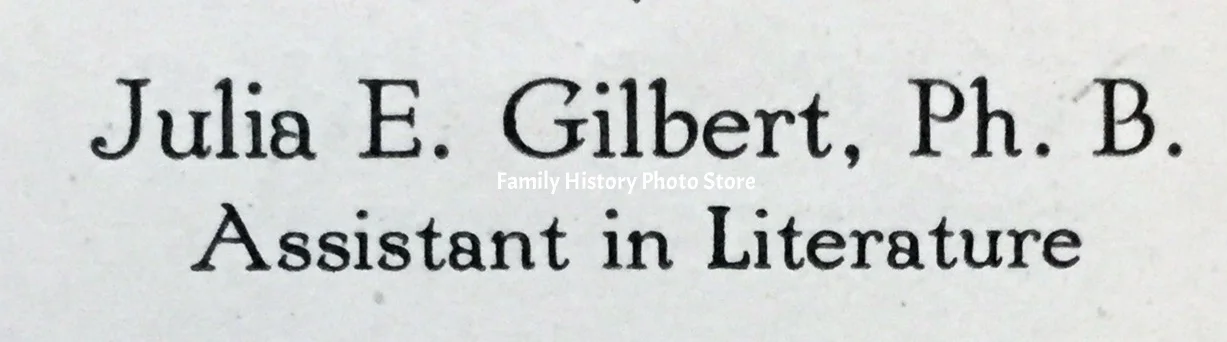 Julia Elizabeth Gilbert