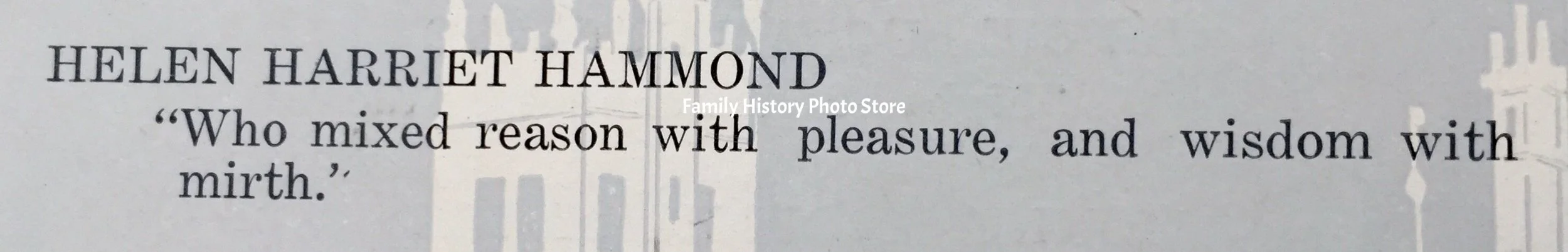 Helen Harriet (Hammond) Doane