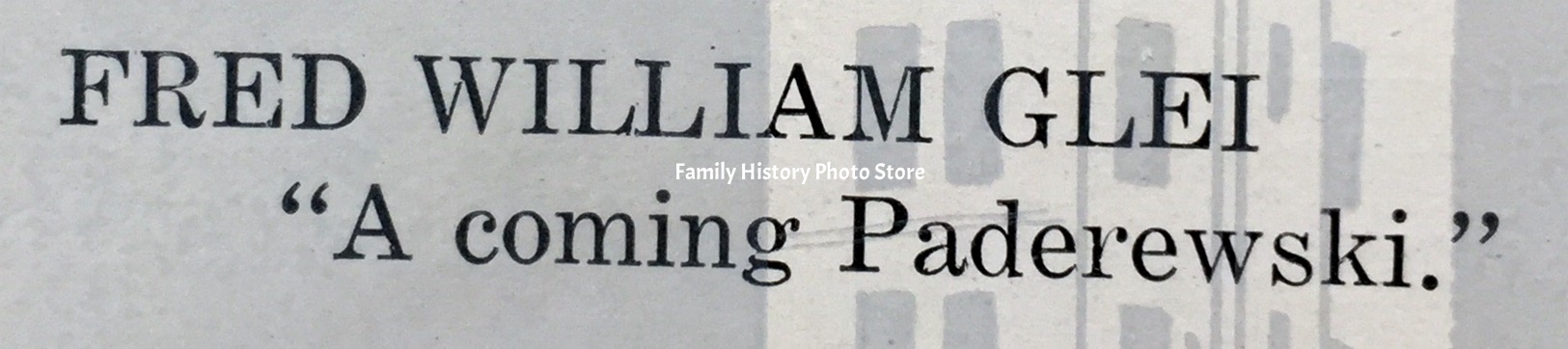 Fred William Glei