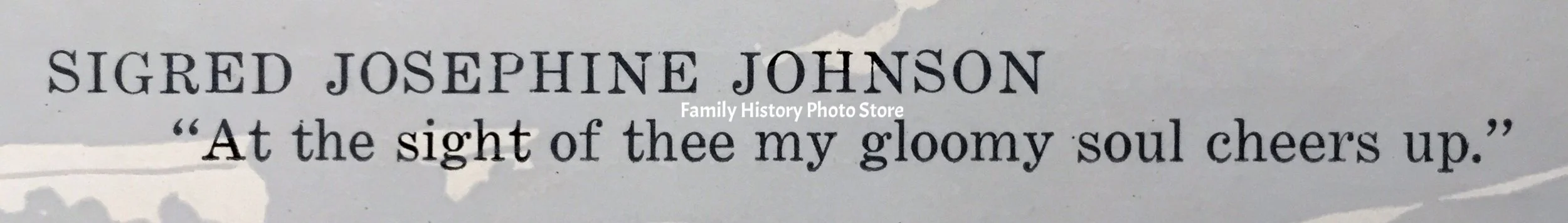 Sigred Josephine Johnson