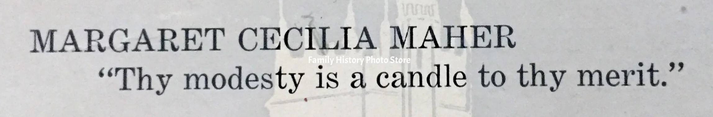 Margaret Cecilia Maher