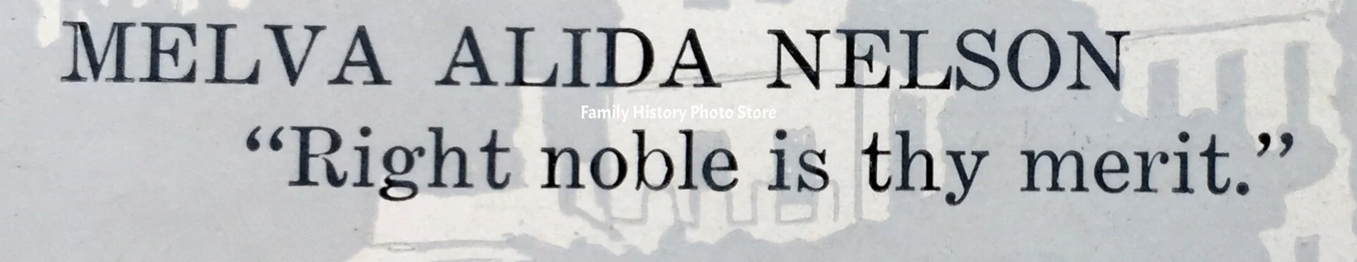 Melva Alida Nelson